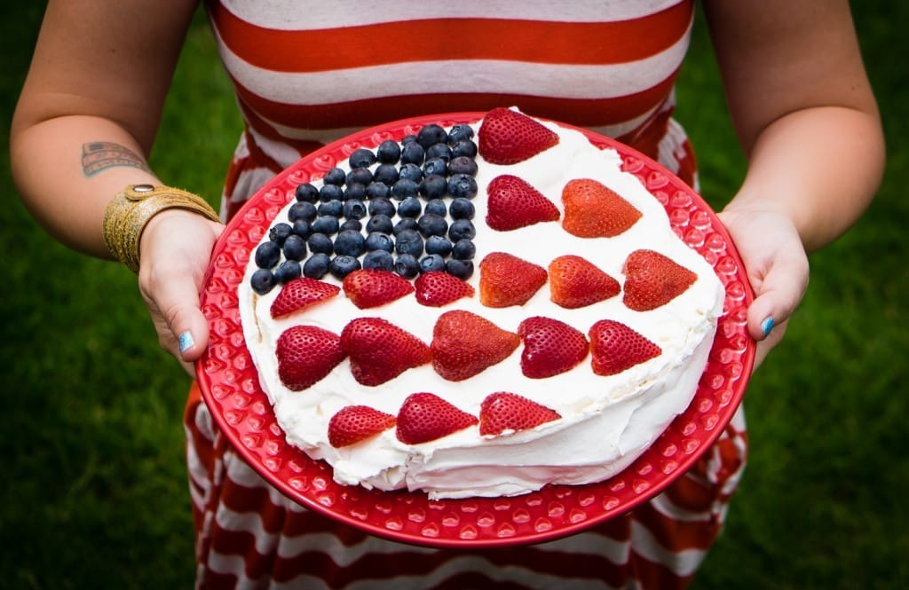 Patriotic Pavlova from Albion Gould