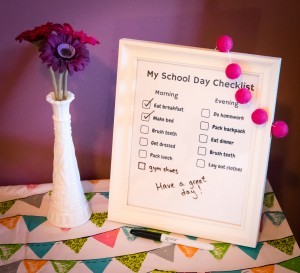 My School Day Checklist