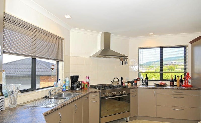 bright, clean, and modern kitchen