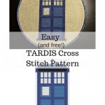 TARDIS Cross Stitch Pattern