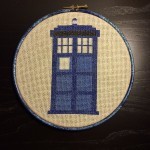 TARDIS Cross Stitch Pattern