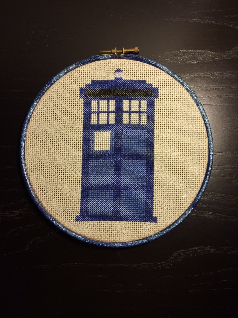 TARDIS Cross Stitch Pattern