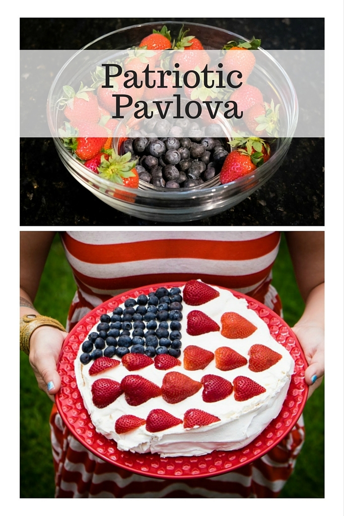 Patriotic Pavlova