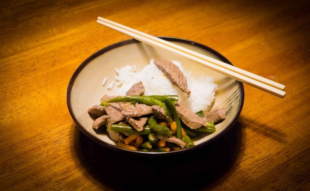 Orange Beef Stir Fry