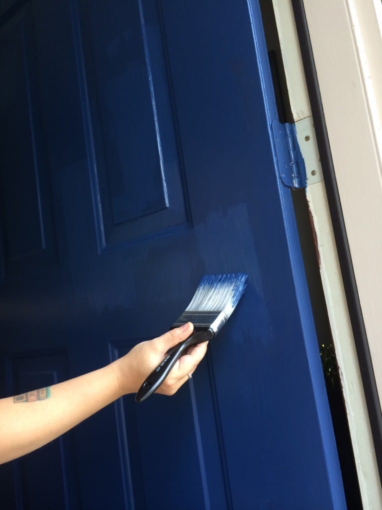 painting the front door