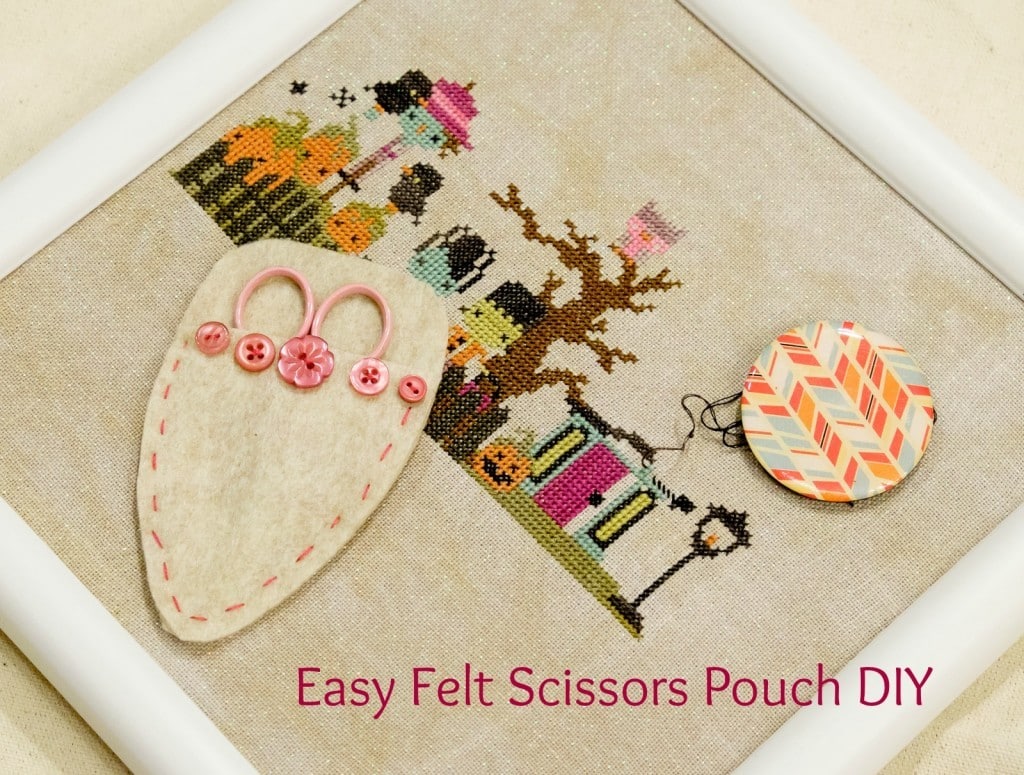 Felt Scissors Pouch DIY by Albion Gould