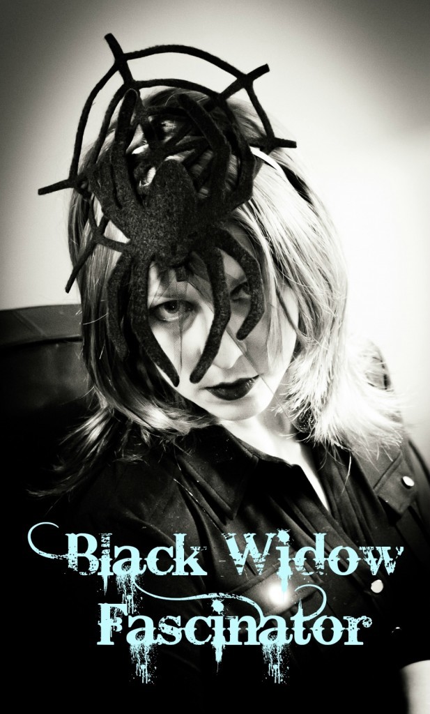 Black Widow Fascinator