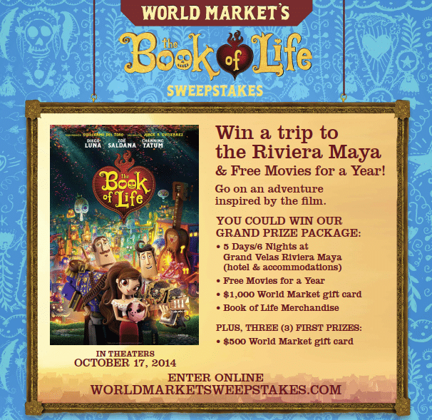 Book of Life Sweepstakes