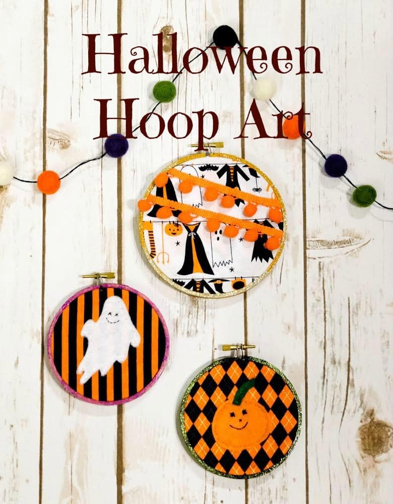 Halloween Hoop Art