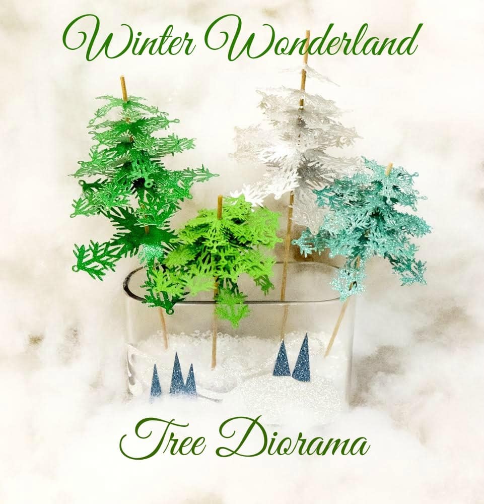 Winter Wonderland Tree Diorama