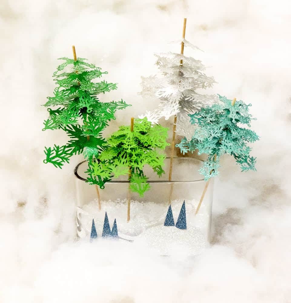 Winter Wonderland Tree Diorama