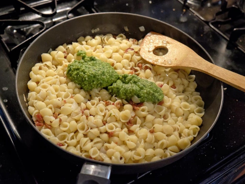 add pesto