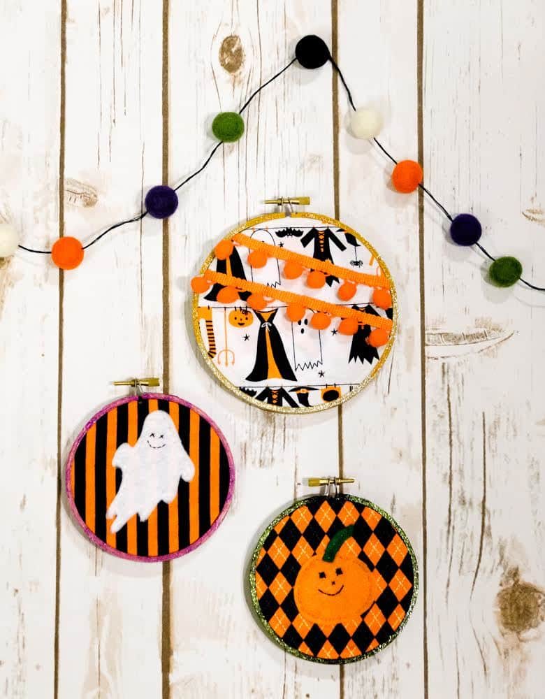 Halloween Hoop Art