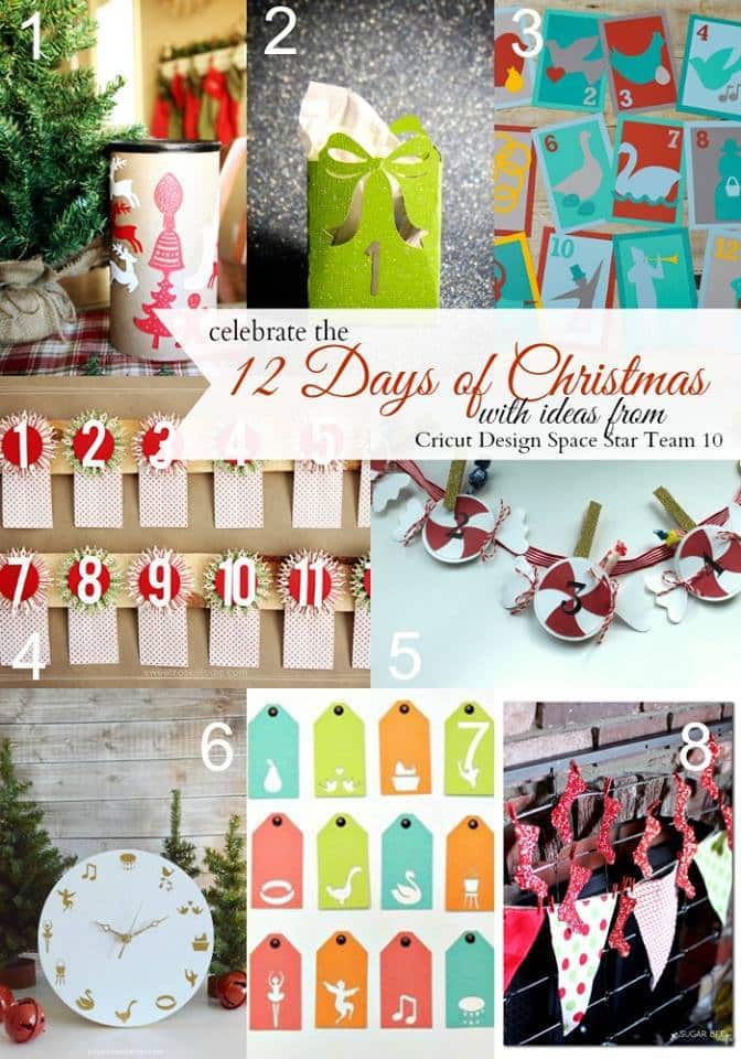 12 Days of Christmas with Design Space Star Team 10