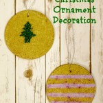Cork Trivet Christmas Ornament Decoration