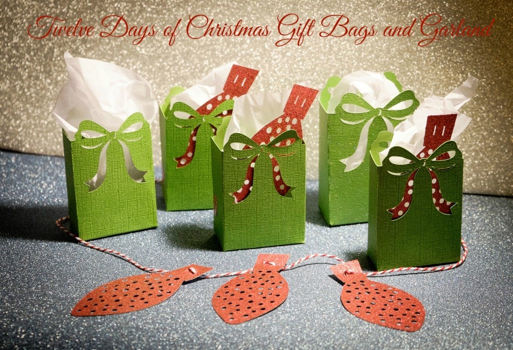 Twelve Days of Christmas Gift Bags and Garland