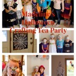Madeline's Halloween Crafting Tea Party