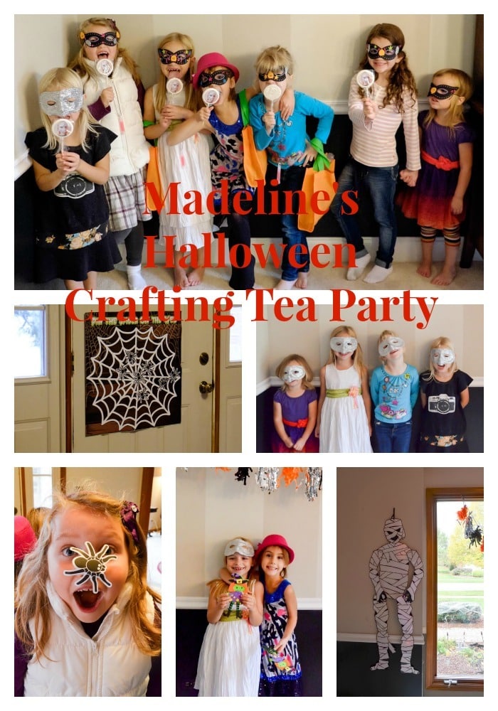 Madeline’s Halloween Crafting Tea Party