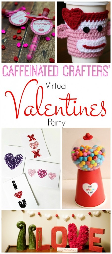 Caffeinated Crafters Virtual Valentine's Day Party