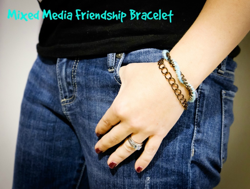 Mixed Media Friendship Bracelet