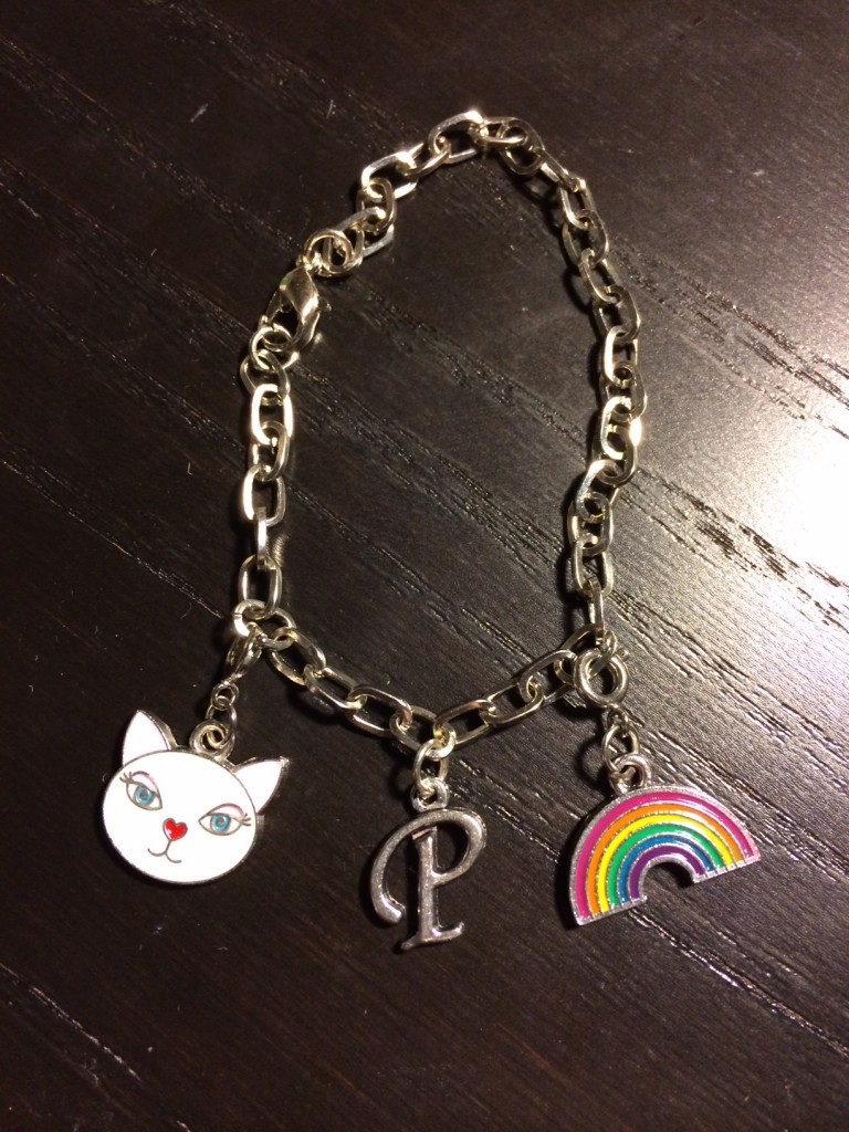 Pippi's charm bracelet