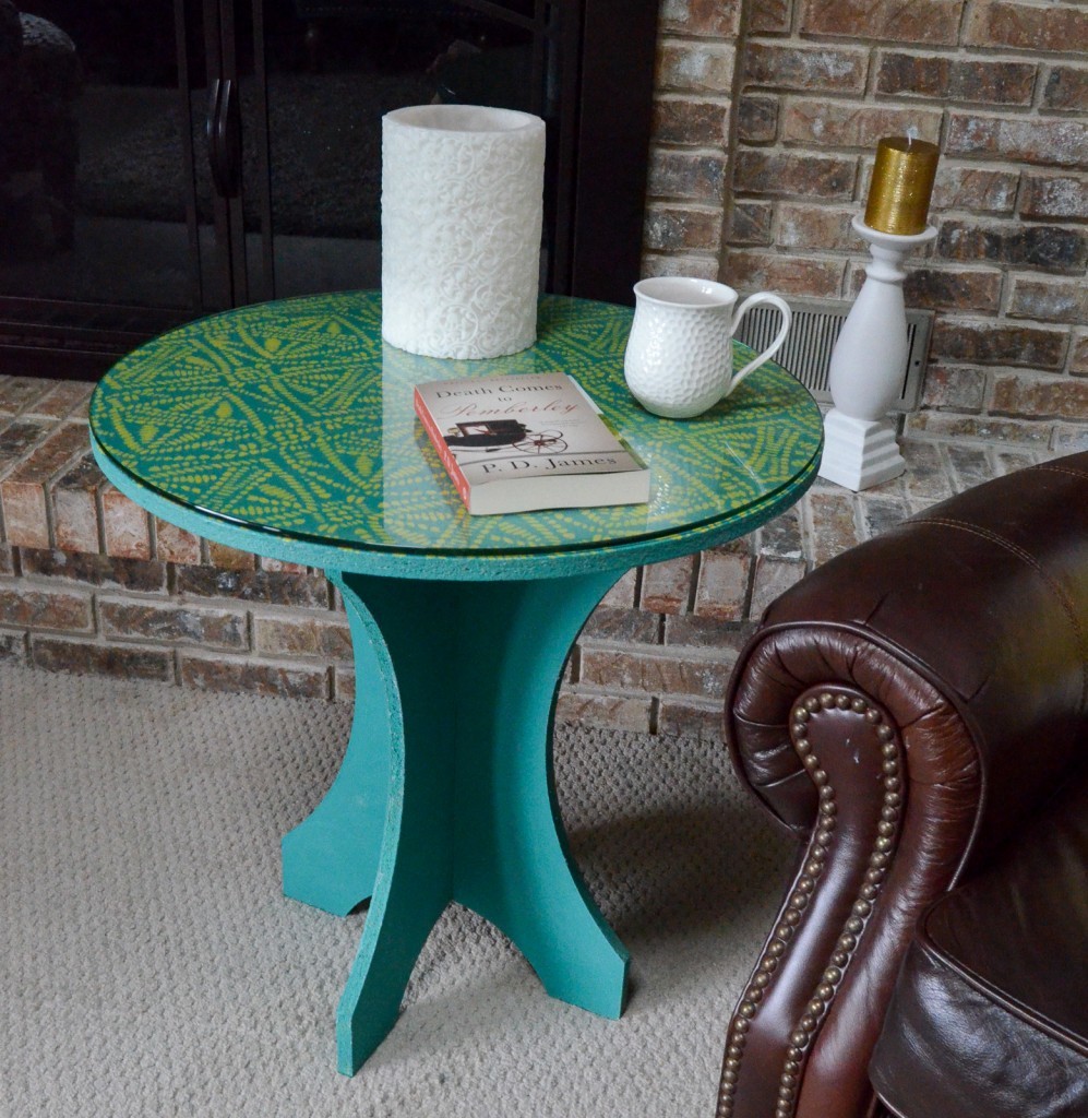 Tribal Batik Side Table