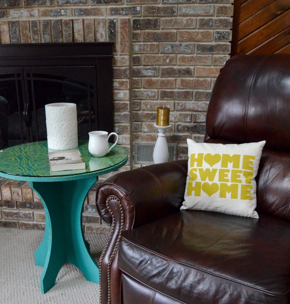 Tribal Batik Side Table