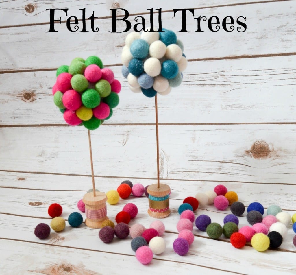 Felt Ball Trees