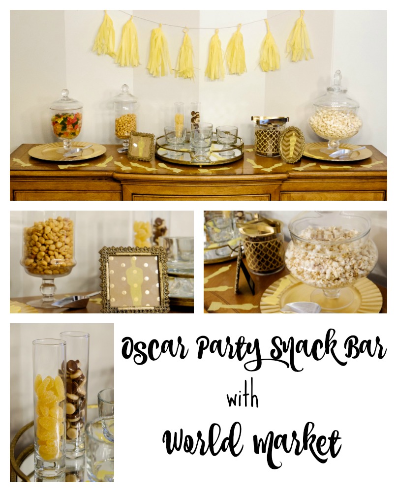 Oscar Party Snack Bar with World Market