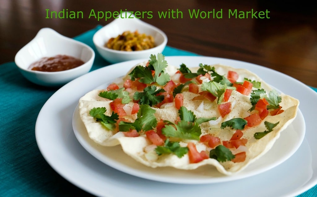 Masala Papad Indian Appetizer with World Market