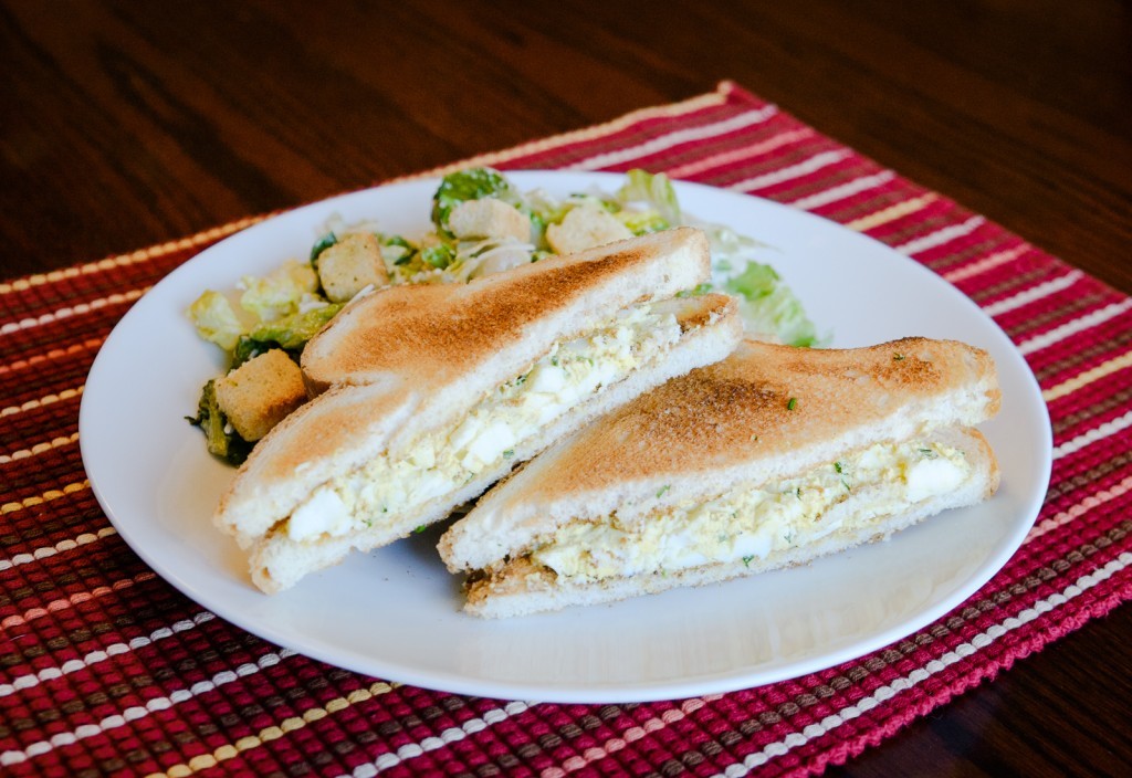 Kiwi Curried Egg Salad