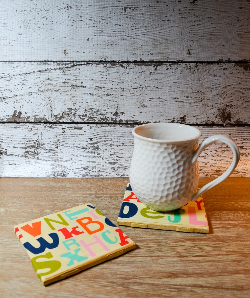 Teacher Appreciation Alphabet Coasters