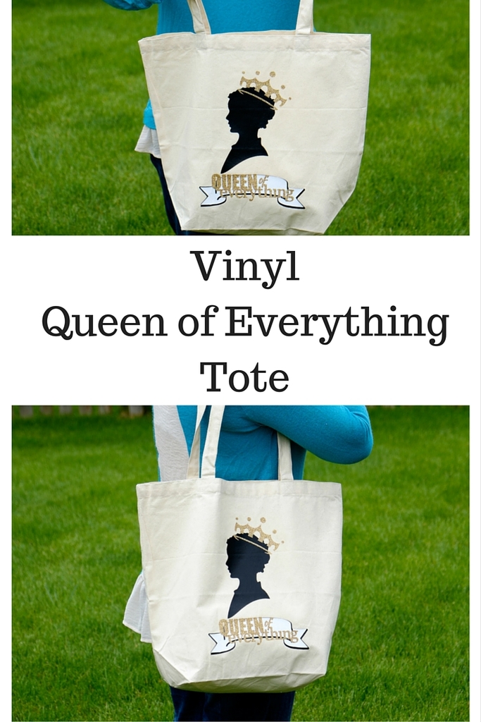 Vinyl Queen of Everything Tote