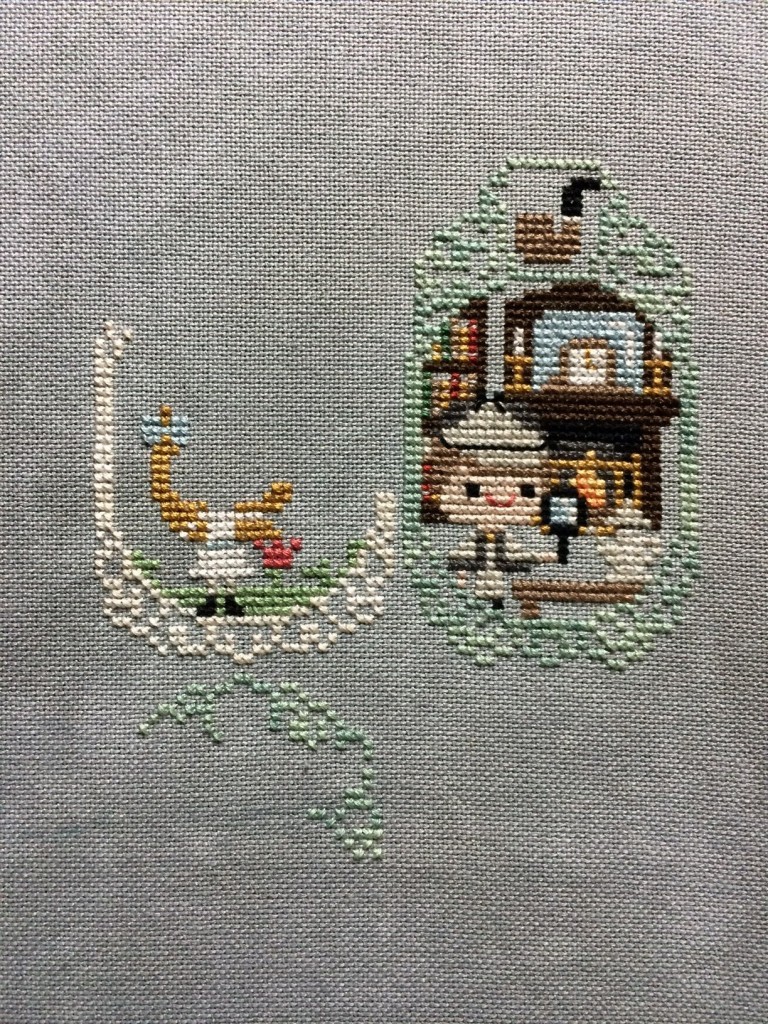 April Cross Stitch Update