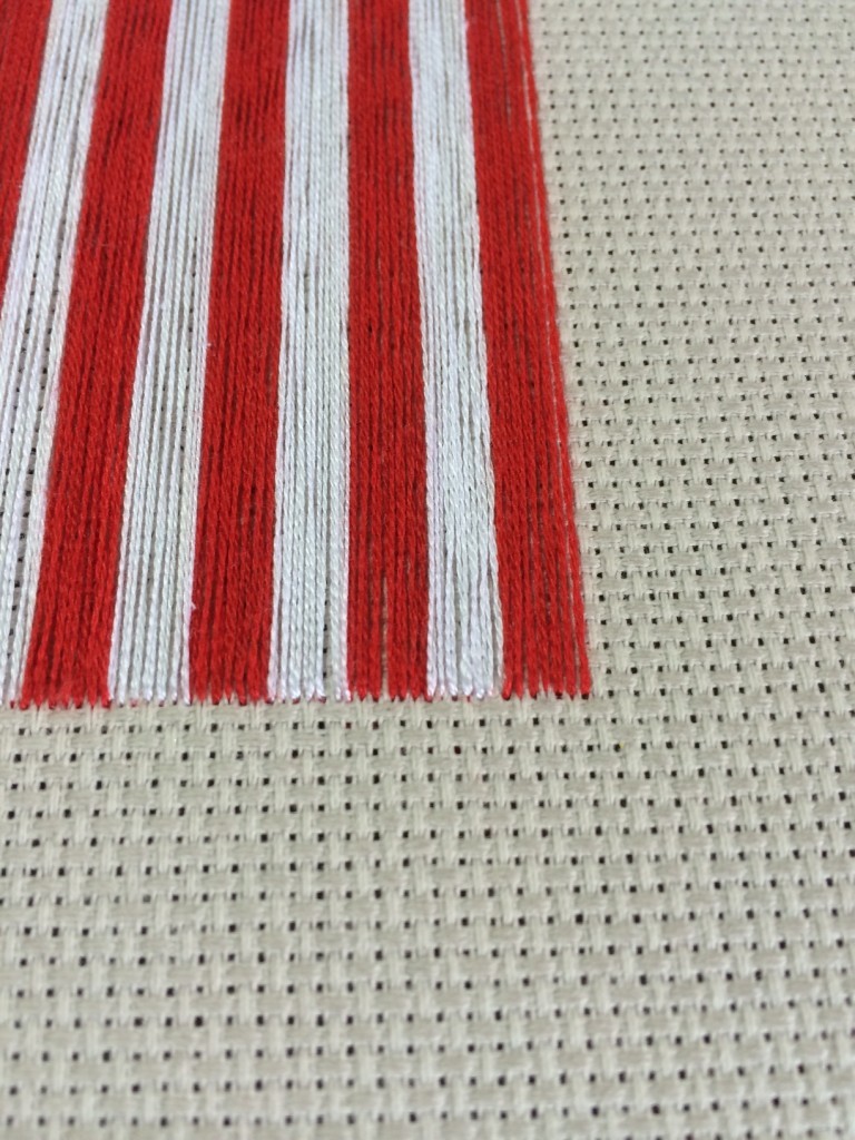 stitched stripes