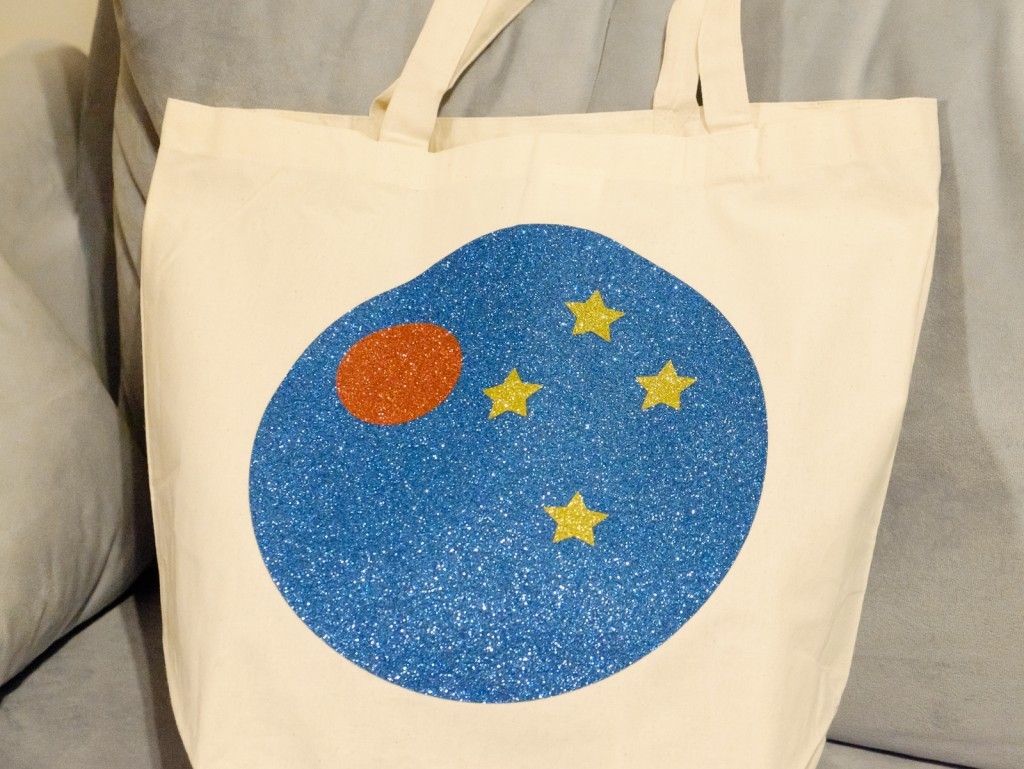 Celestial Inspired Vinyl Tote