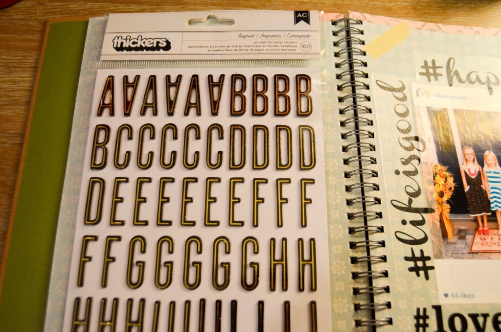 letter stickers