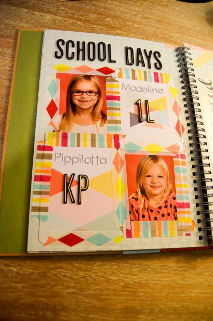 School Days Smashbook Page