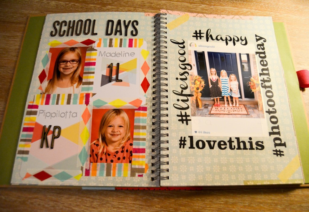 Easy School Days Smashbook Pages