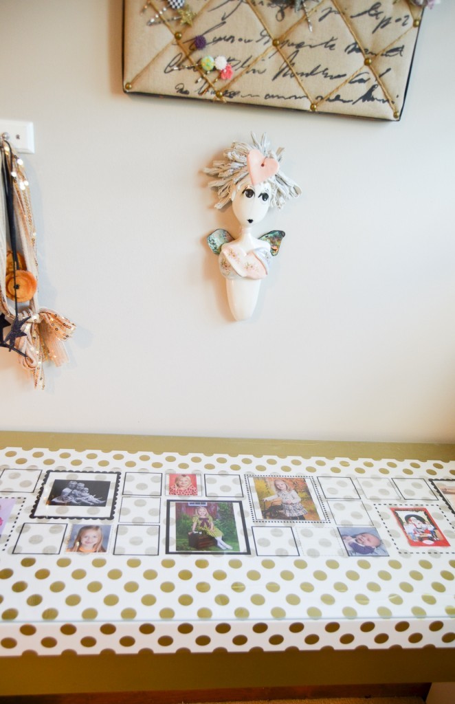 DIY Decor Tape Dressing Table