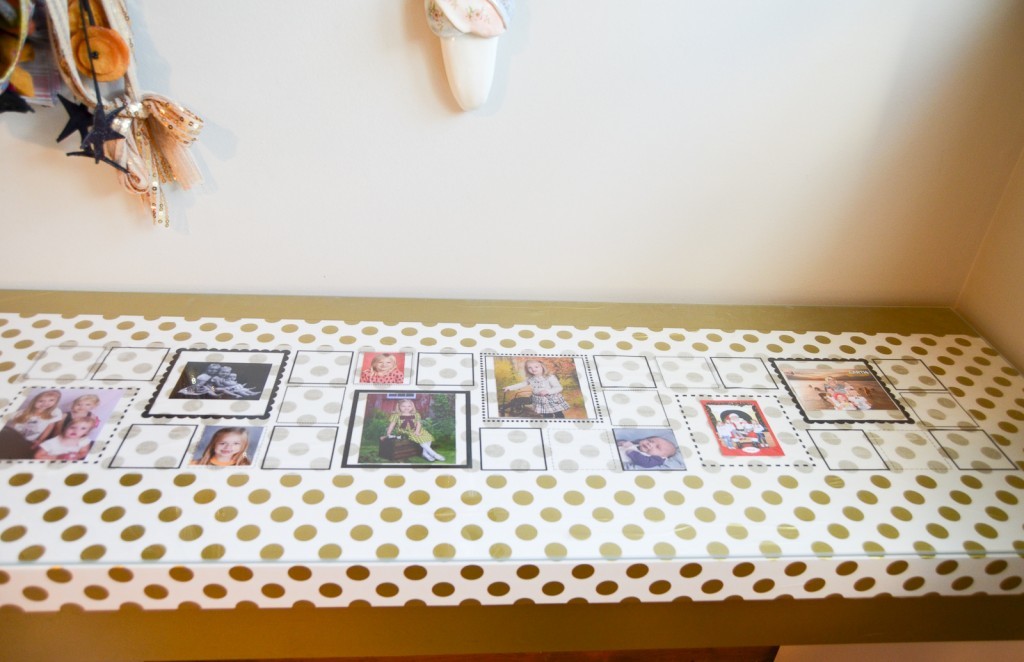 DIY Decor Tape Dressing Table