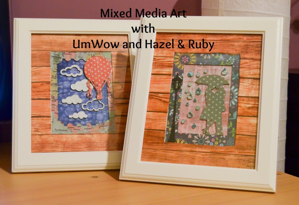 Mixed Media Art with UmWow and Hazel & Ruby