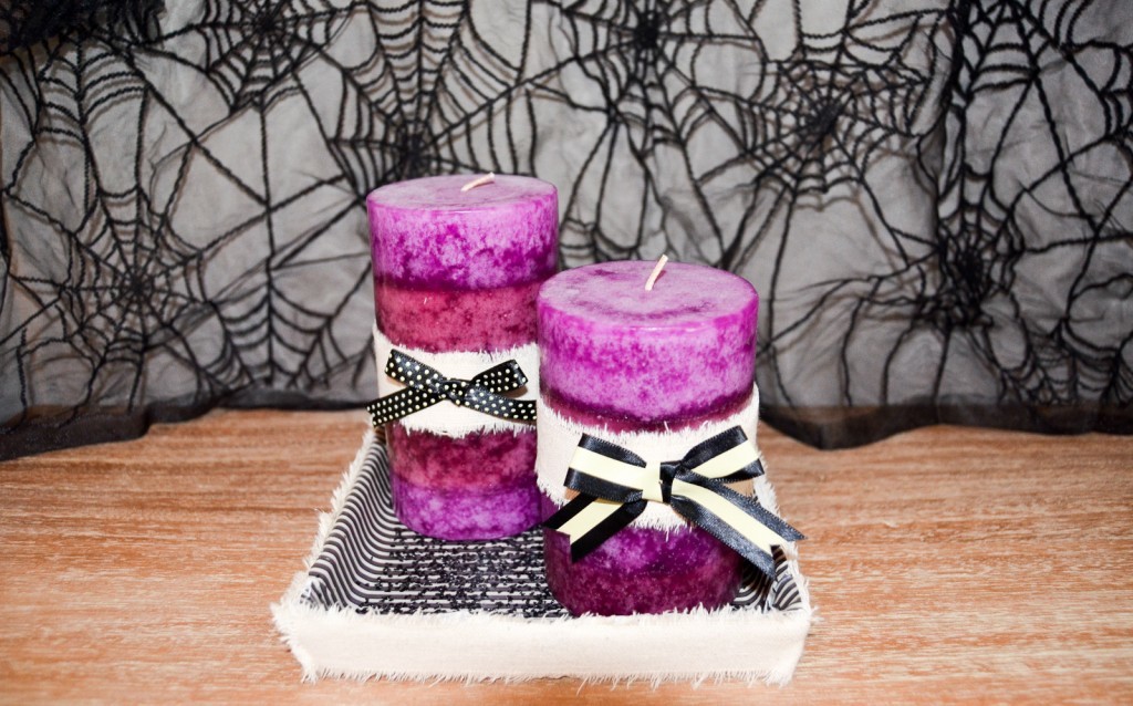 Easy Halloween Candles