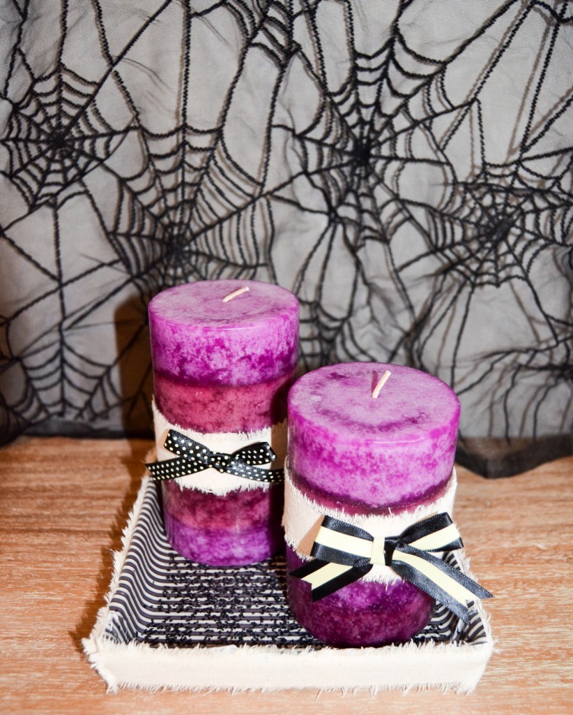 Easy Halloween Candles