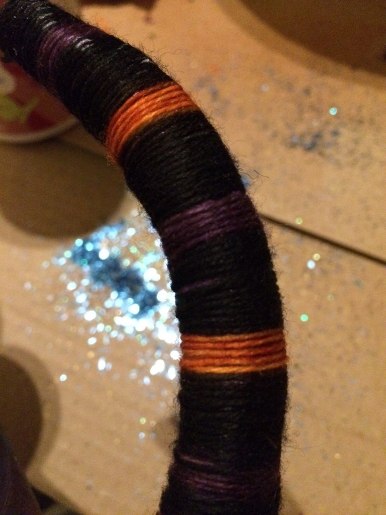 yarn wrapped tail