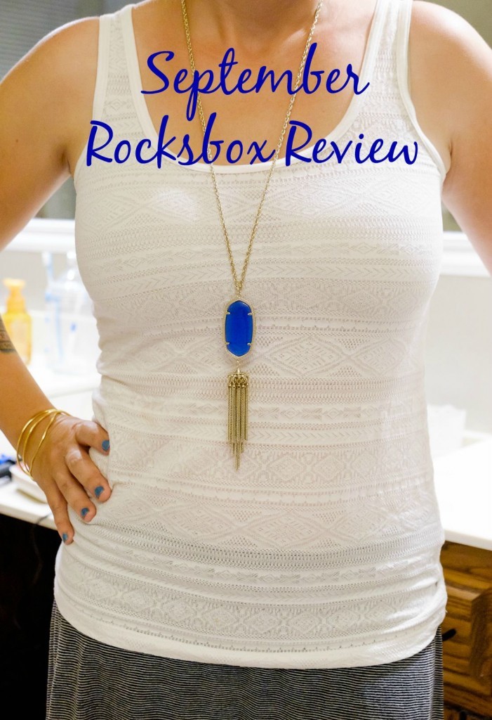 September Rocksbox Review