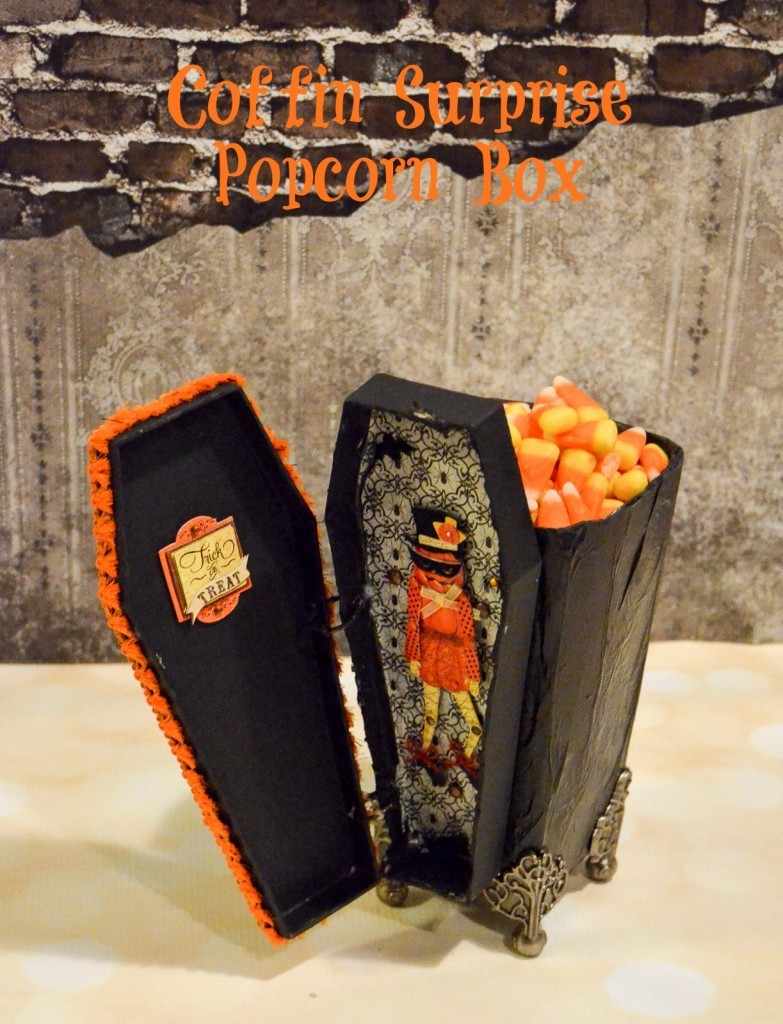 Coffin Surprise Popcorn Box