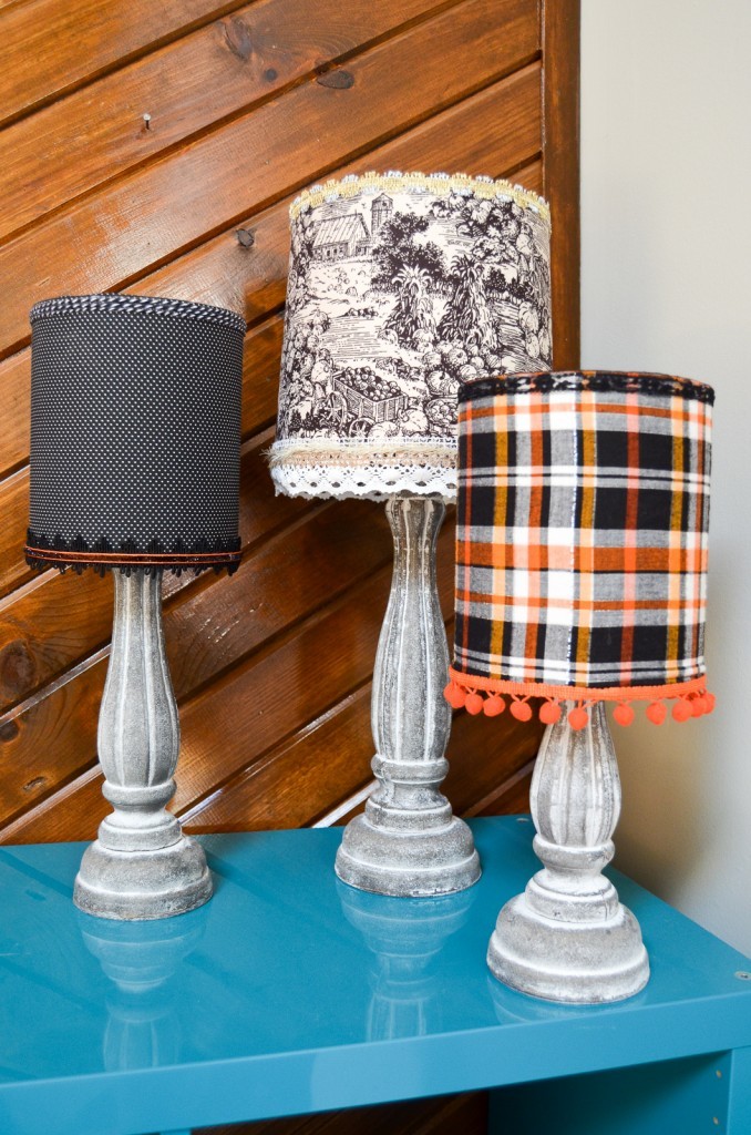 Halloween Inspired Lampshades