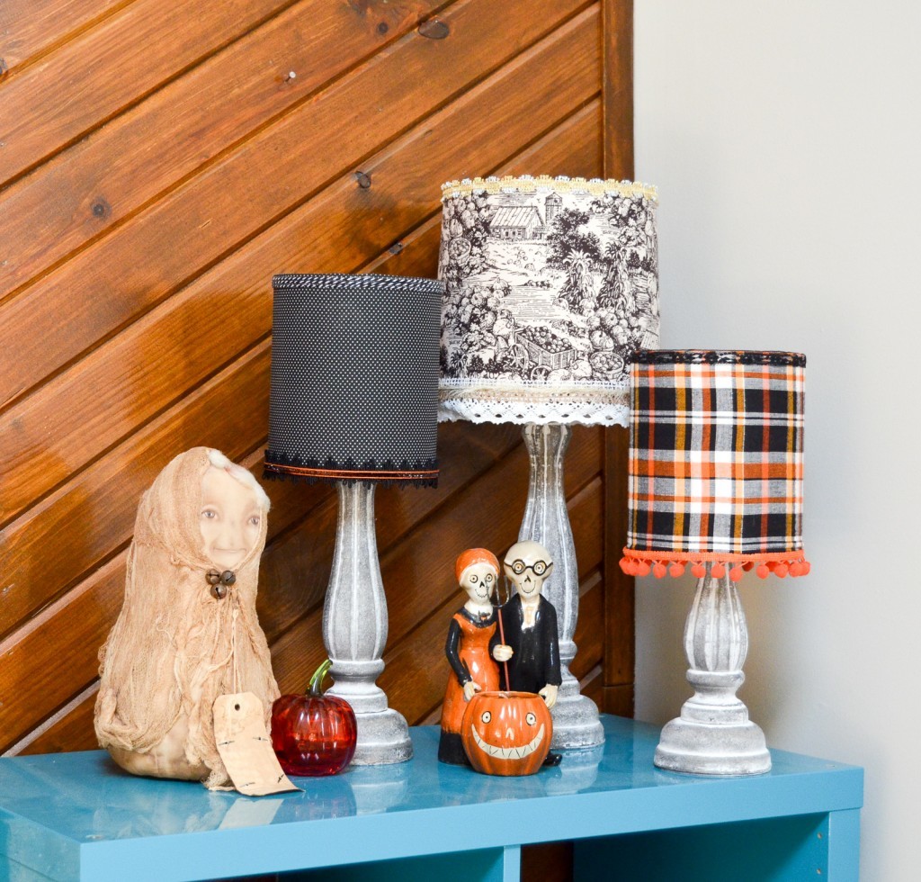 Halloween Inspired Lampshades