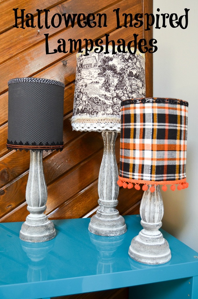 Halloween Inspired Lampshades